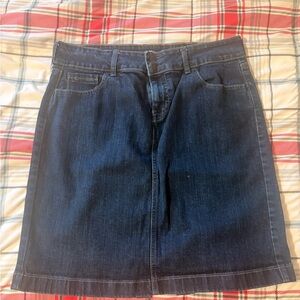 Old Navy Dark Blue Mini Skirt